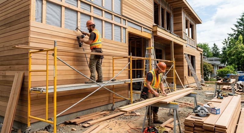 Wood Cladding Installation in Clayton, NC