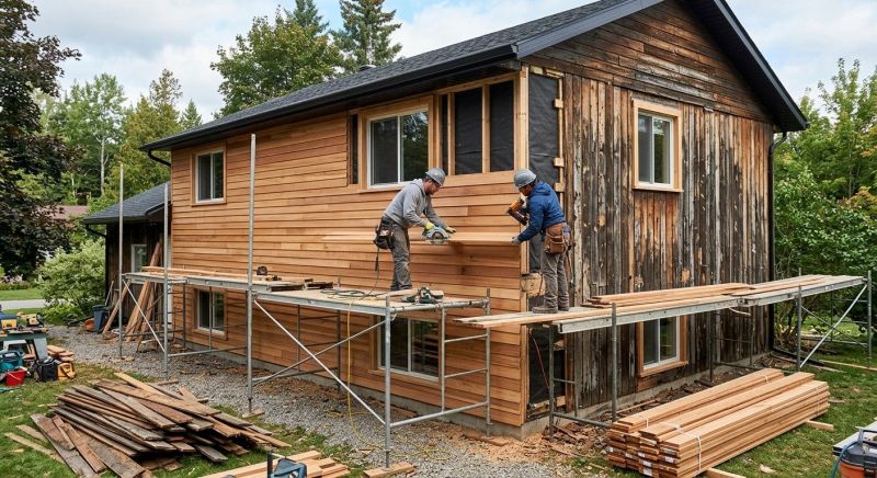 Wood Cladding Installation in Lillington, NC