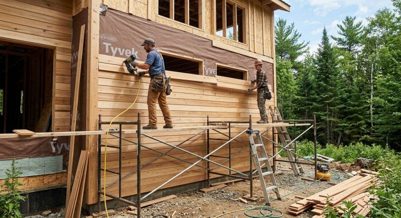 Wood Siding Installation in Harnett County, NC