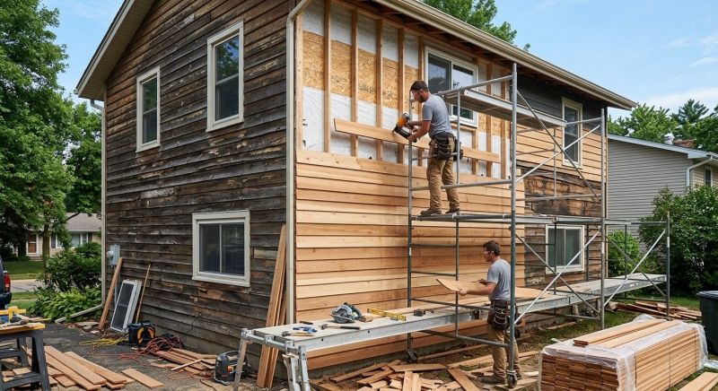 Wood Siding Replacement in Harnett County, NC