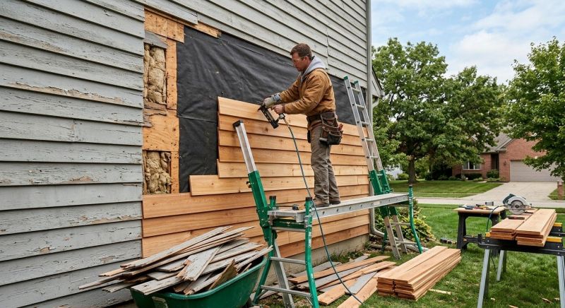 Wood Siding Replacement in Harnett County, NC