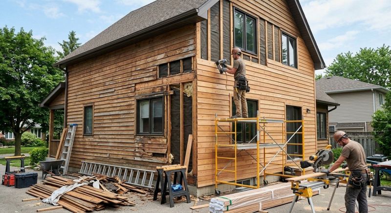 Wood Siding Service in Holly Springs, NC