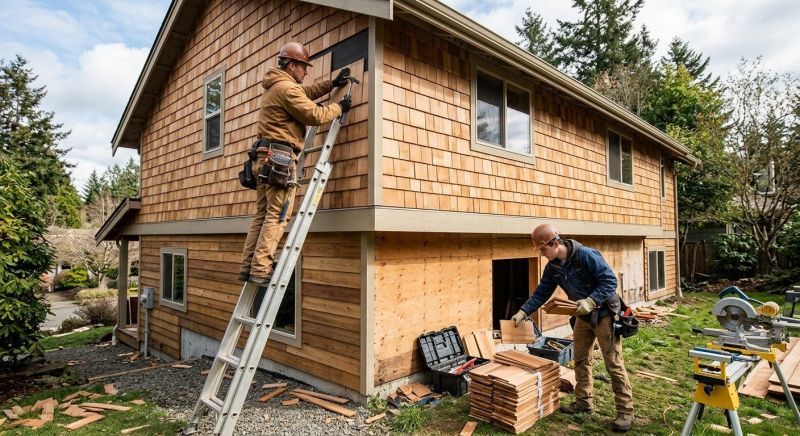 Wood Siding Service in Harnett County, NC
