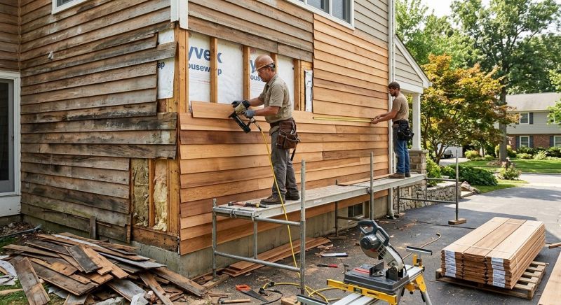 Wood Siding Service in Harnett County, NC
